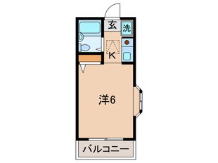 メゾンルミエ－ル日吉の物件間取画像